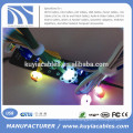 Micro USB Data Sync светодиодный свет мультфильм зарядное устройство кабель для Samsung и Android телефоны
